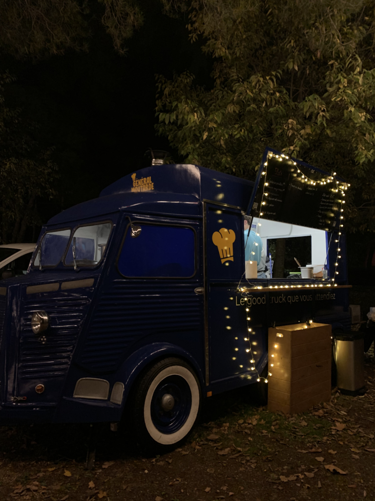 Food Truck décoré Noël