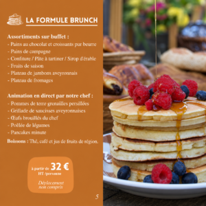 Formule brunch